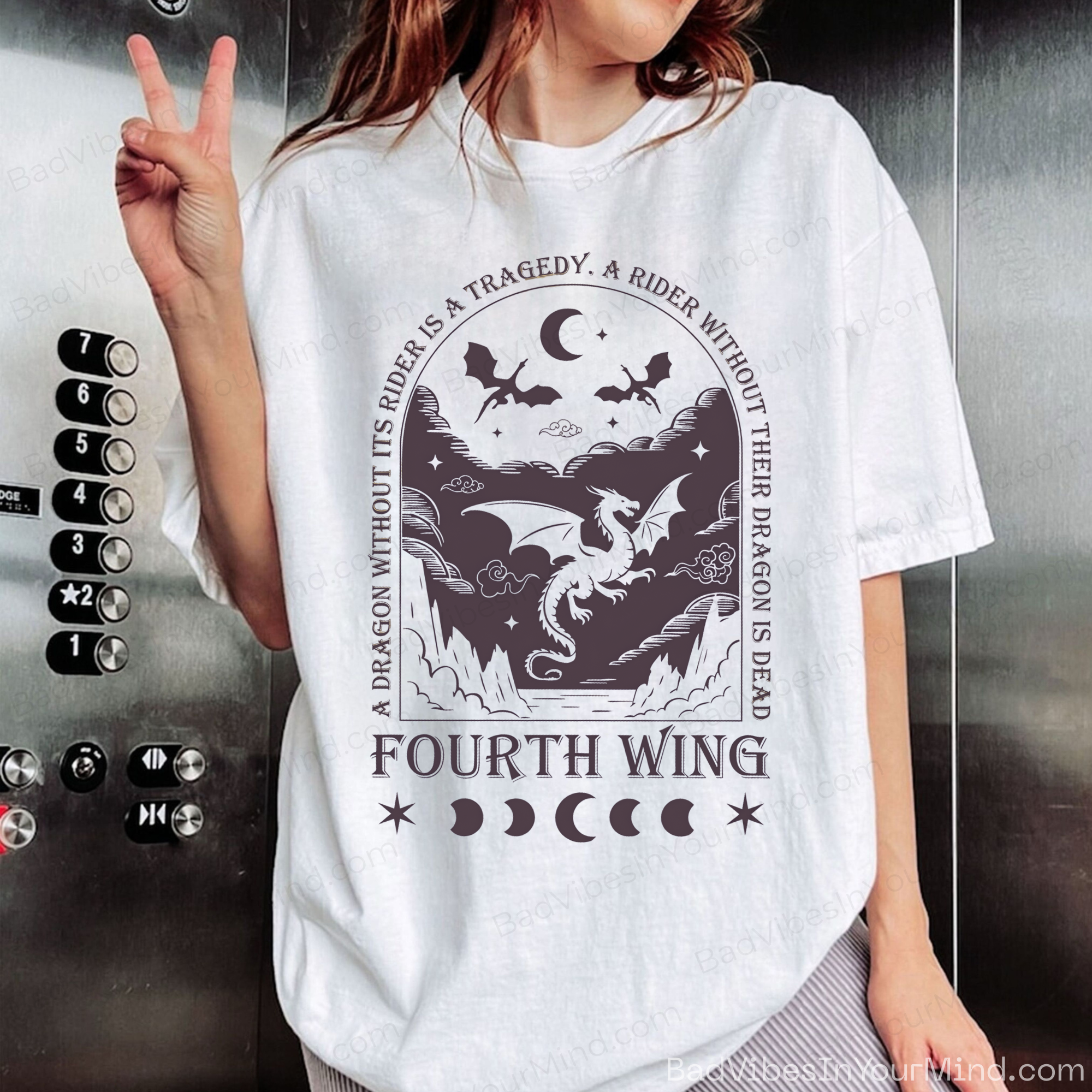 Fourth Wing Dragon Comfort Color Shirt, Tairn Andarna Sgaey, Bookish Shirt, Dragon Rider Tee, Violet Sorrengail, Xaden Rior