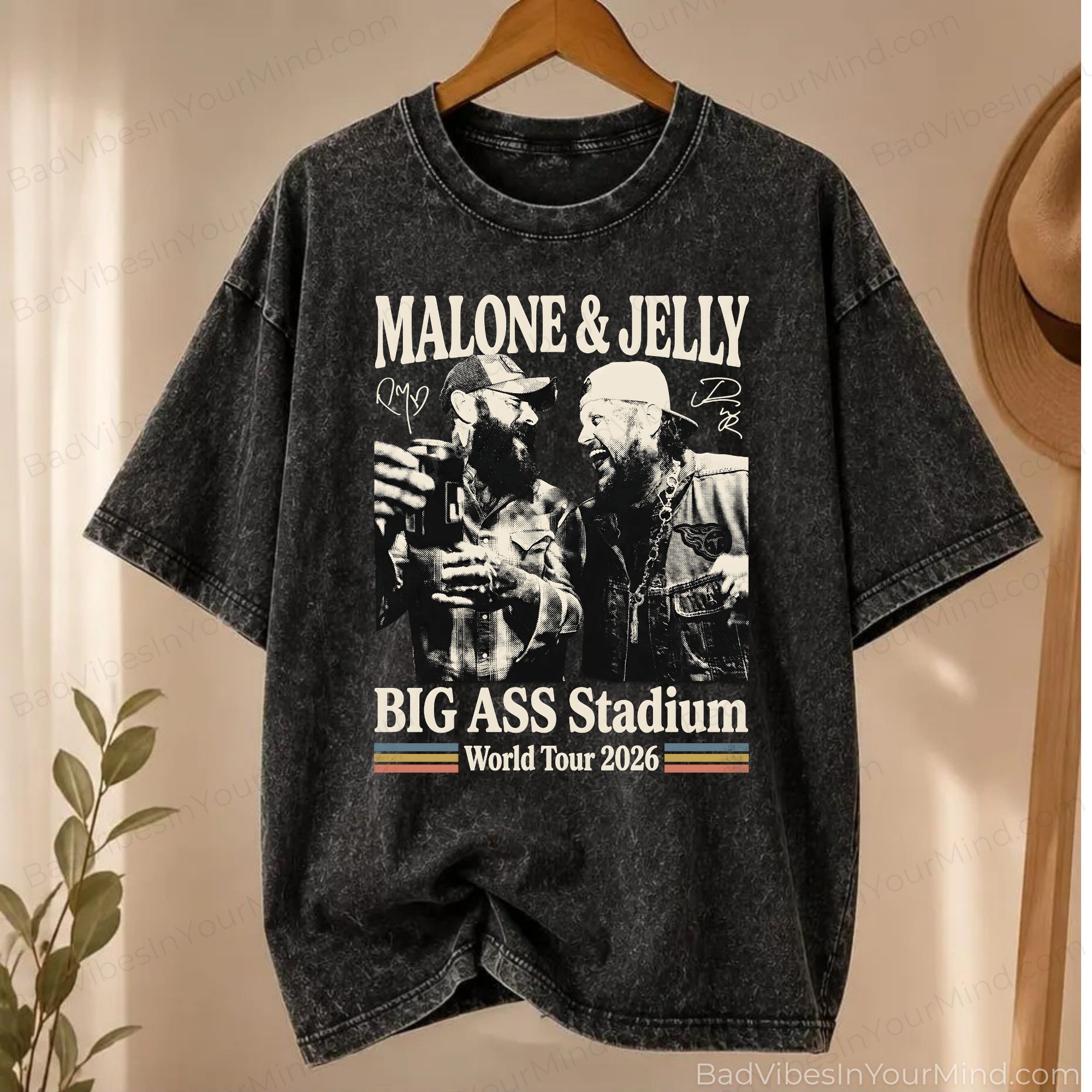 Vintage Post Malone Wash Shirt, Malone Jelly Tour Comfort Color Shirt, Malone Rap Music Shirt, Post Malone Merch, Post Malone Tour 2026