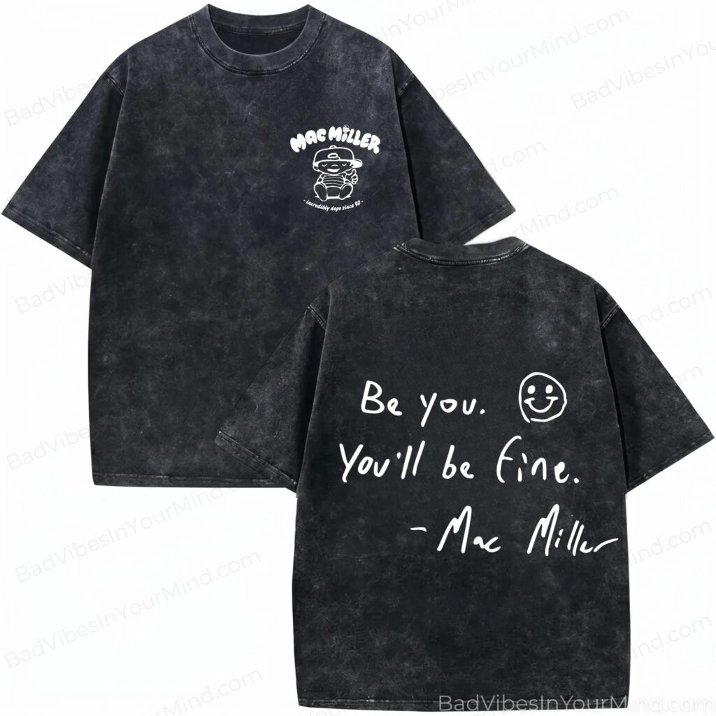 Mac Miller Wash Comfort Color Shirt