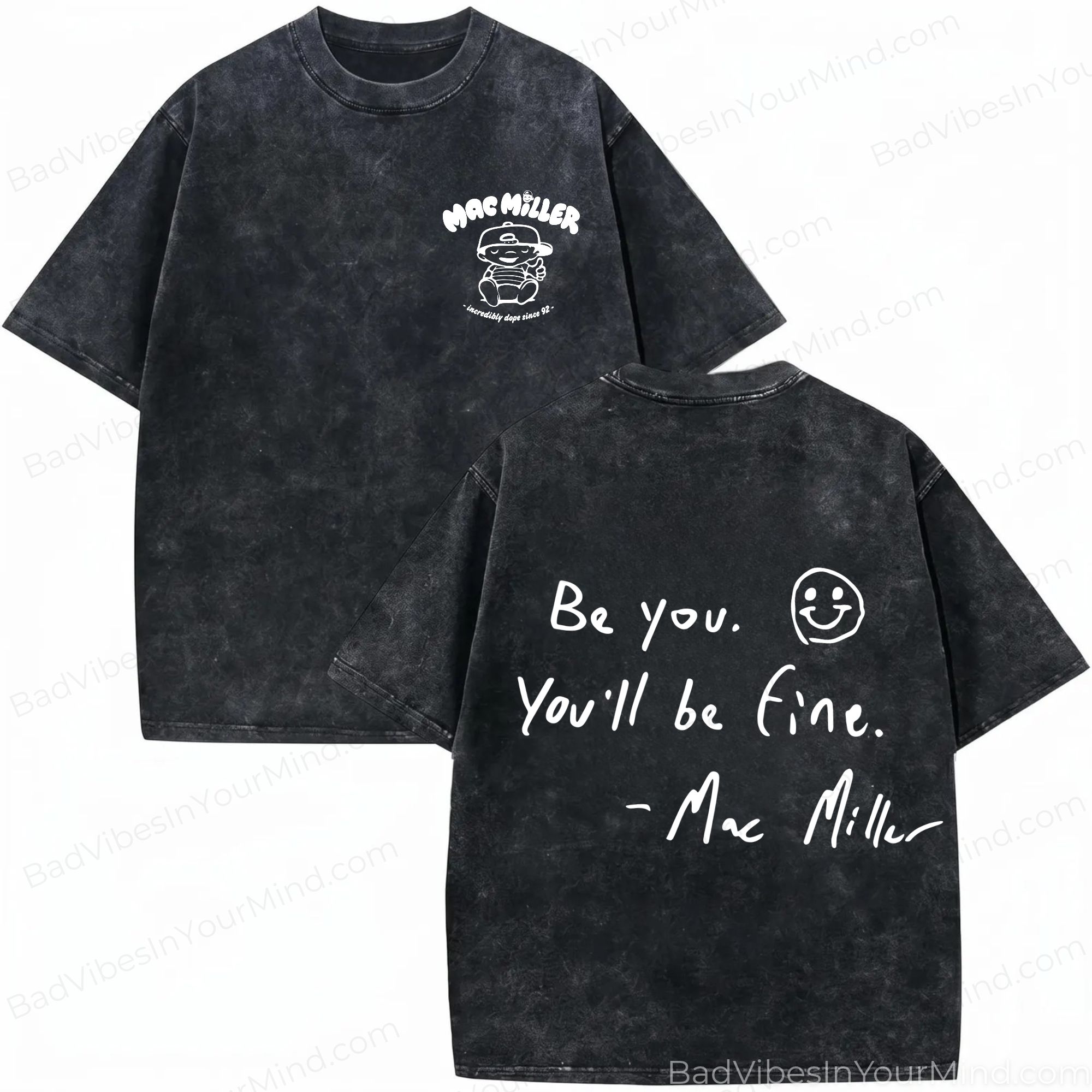 Mac Miller Wash Comfort Color Shirt