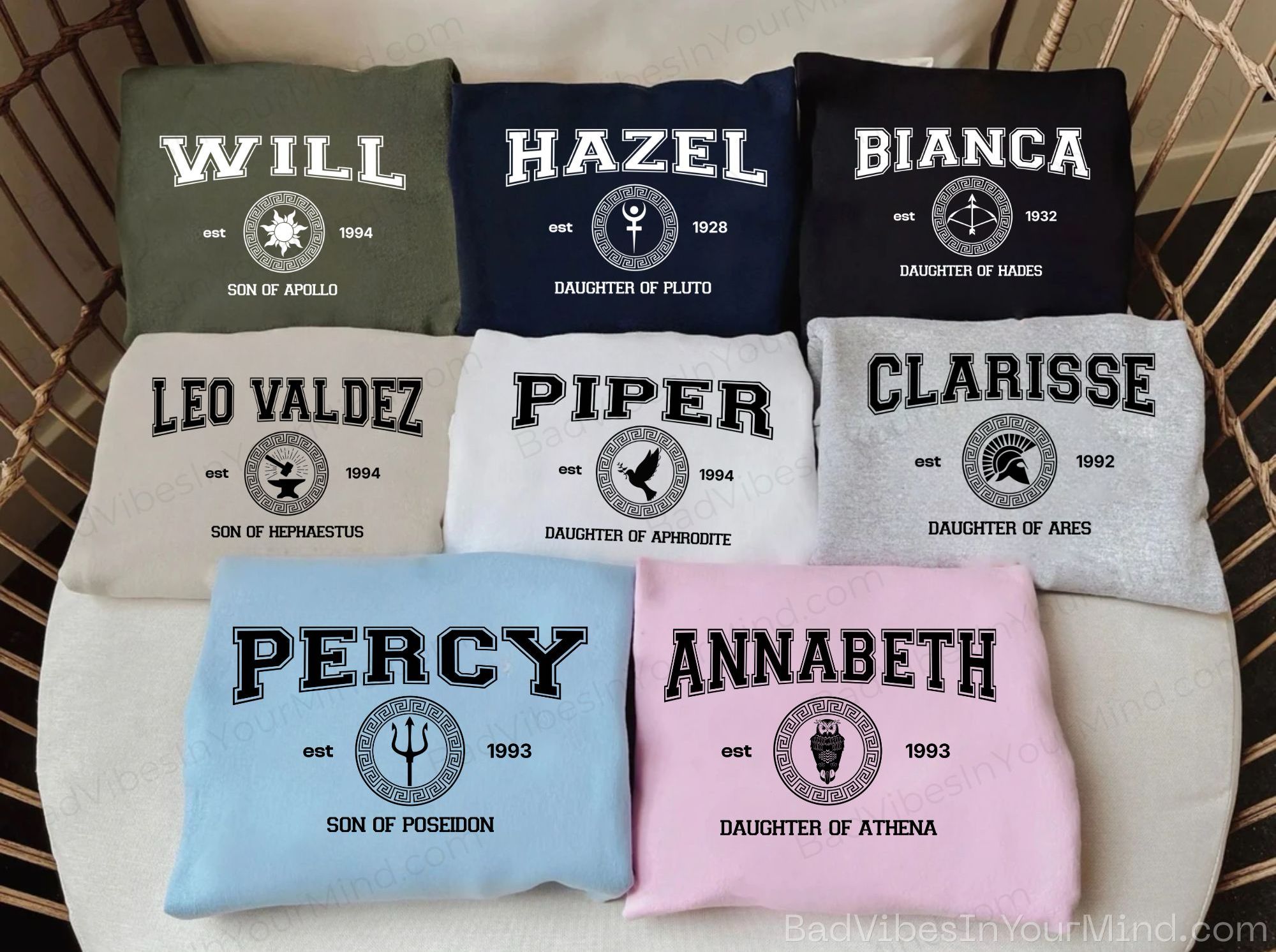 Custom Percy Jackson Characters