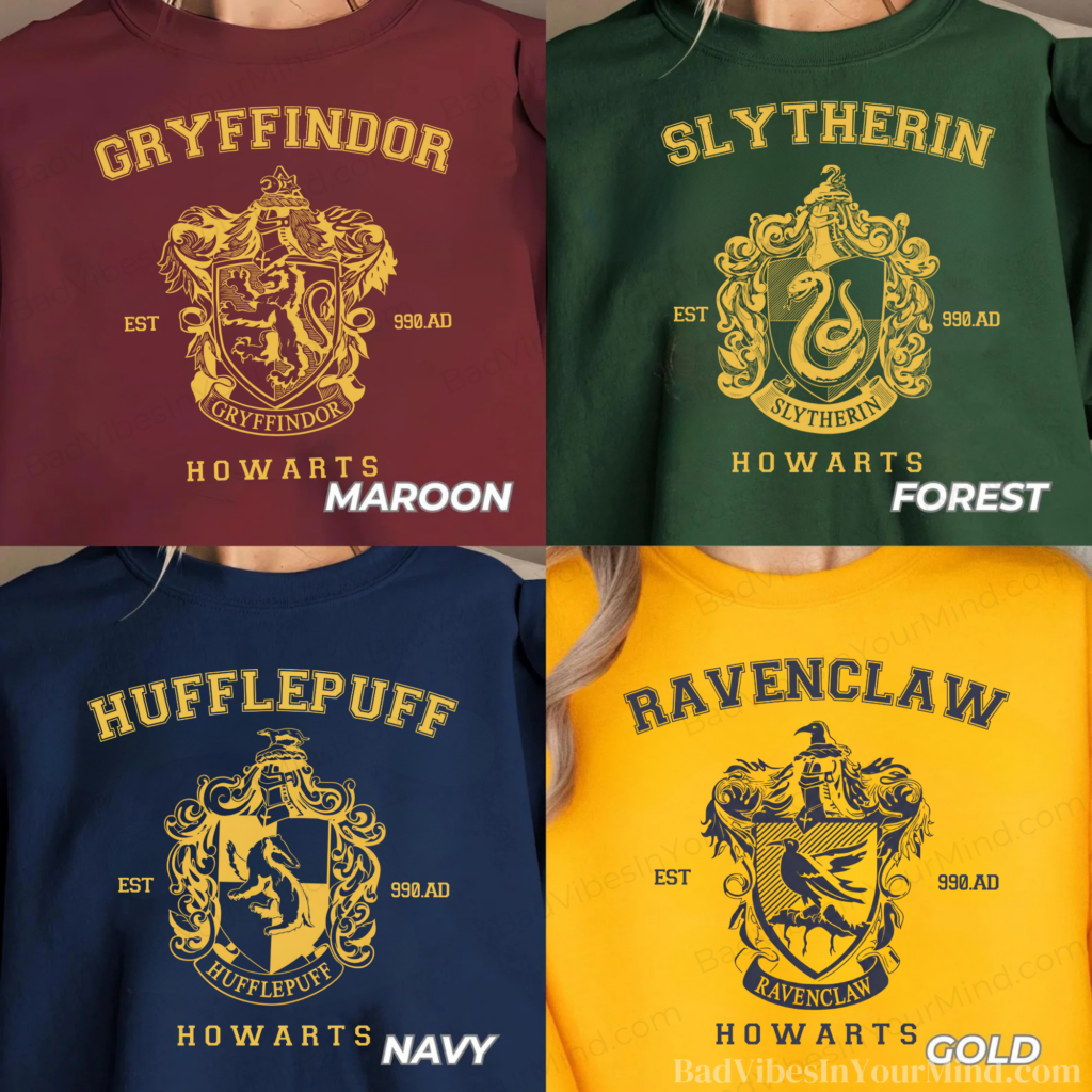 Custom Wizard House T-shirt Sweatshirt Hoodie