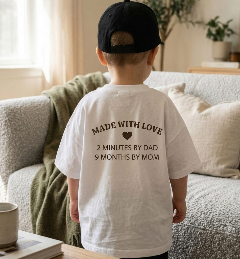 Made with love sweatshirt hoodie t-shirt